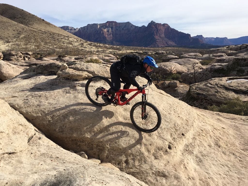 mountain biking near zion