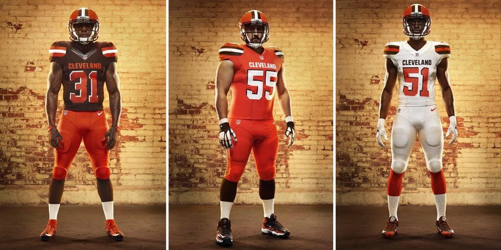 browns away jersey