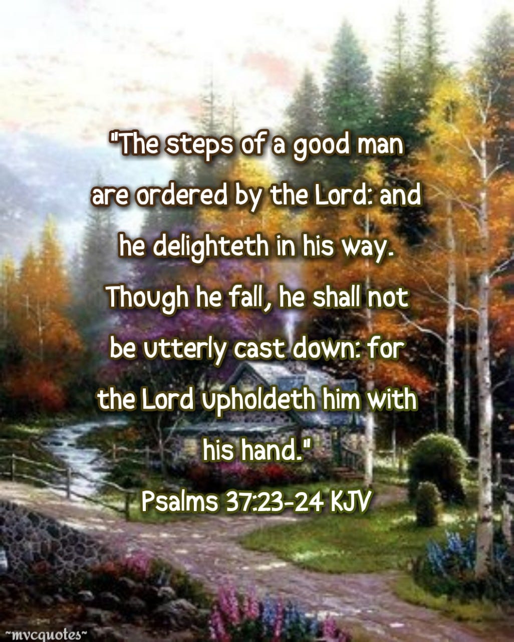 Psalms 37 23 24 mvcquotes KJV Bible GodOurFather By KJV Bible psalms-37-23-24-mvcquotes-kjv-bible-godourfather-by-kjv-bible