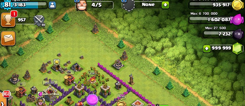 Clash Of Clans Hack Gems Gold And Elixir Cheats By 1337 Wiki Medium