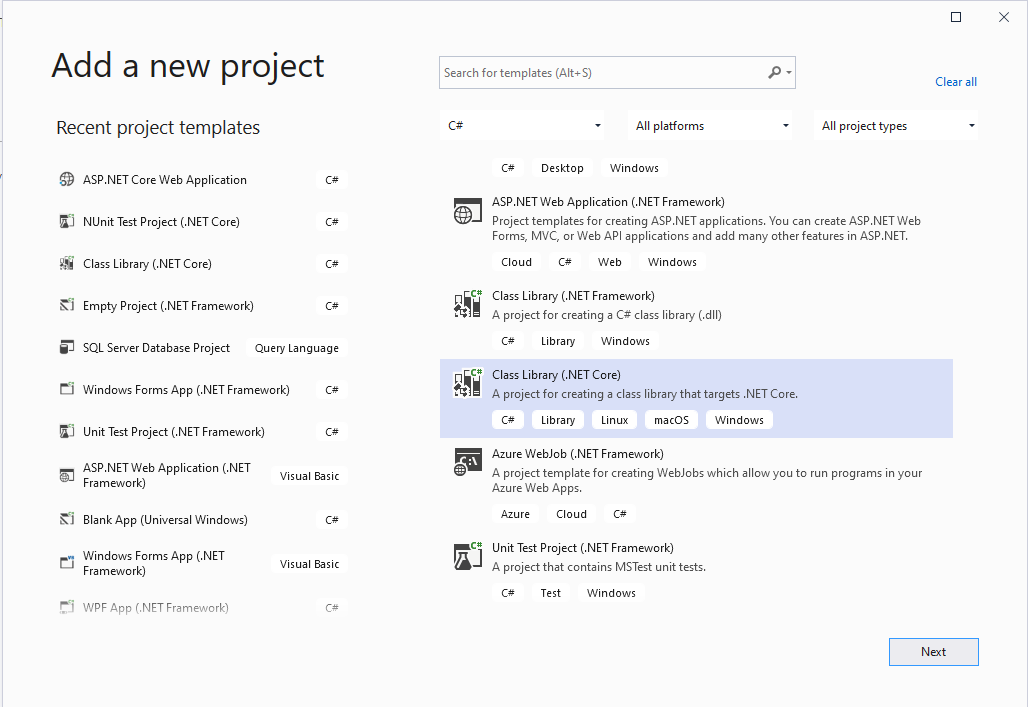 Creating A Multi Project Net Core Database Solution By Richard Beggs The Startup Medium - nuget gallery robloxnet 102