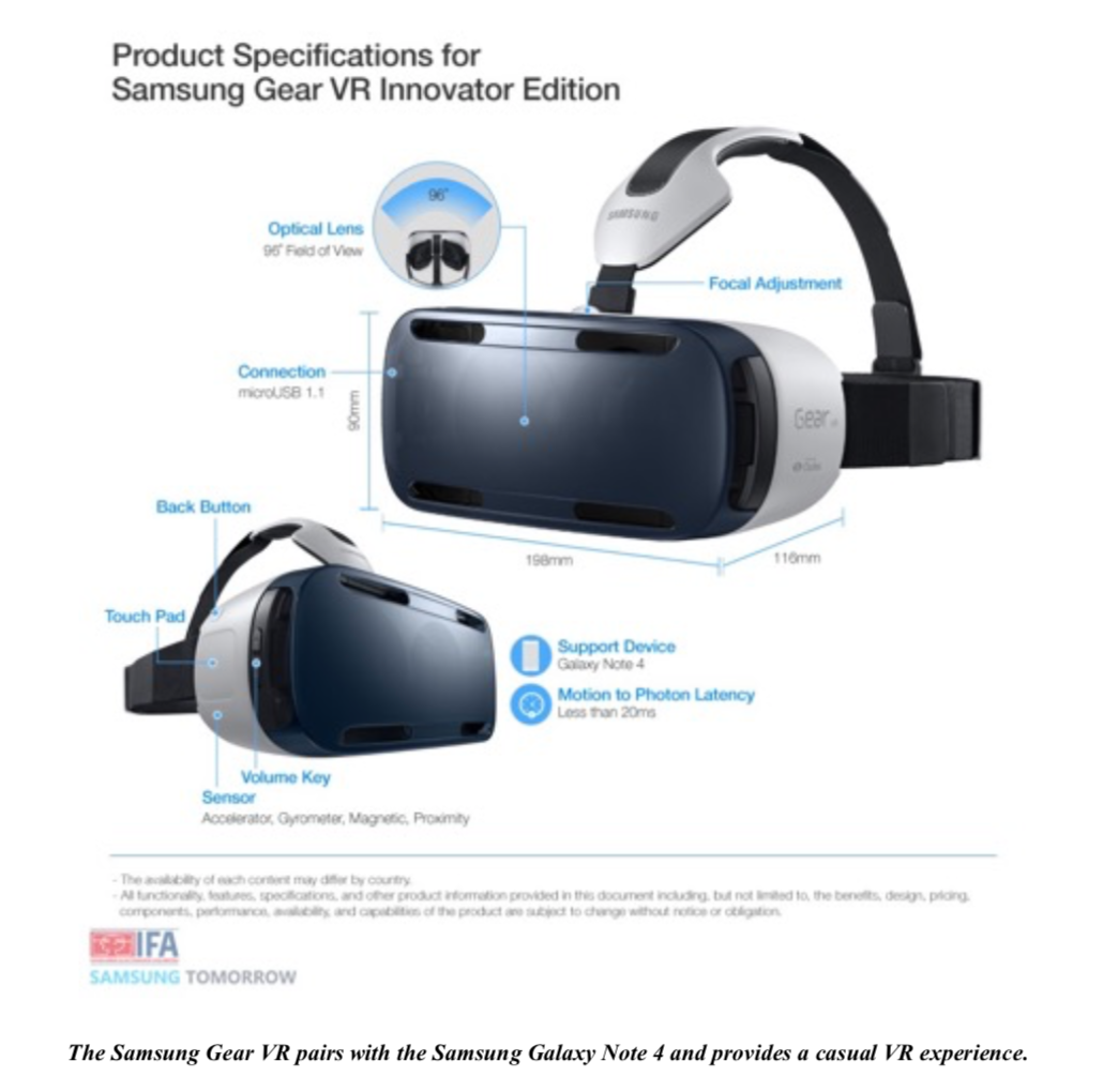 virtual reality gaming system