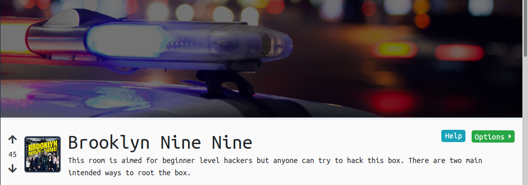 Brooklyn Nine Nine TryHackMe