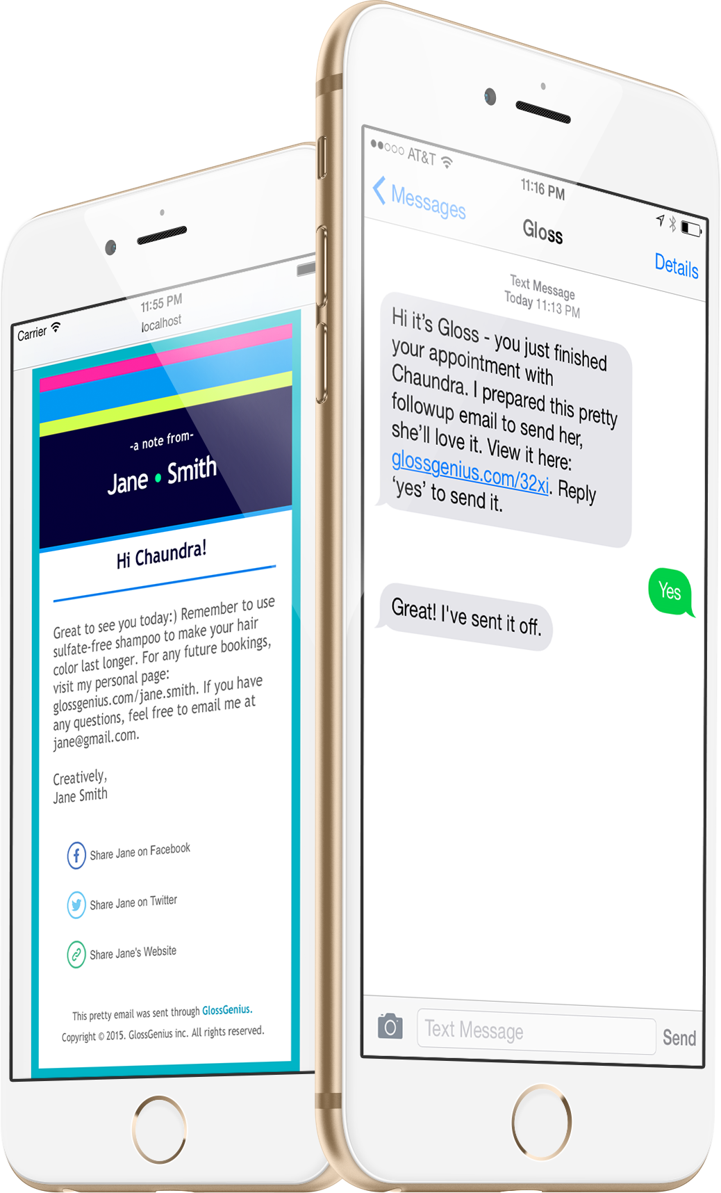 What GlossGenius Can Do For You. You’re busy making your clients look
