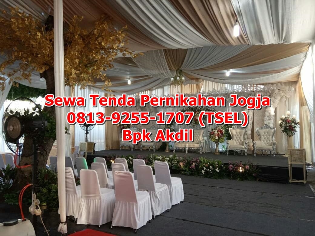 Telp: 0813–9255–1707 (Pak Akdil) Jasa Dekorasi Tenda 
