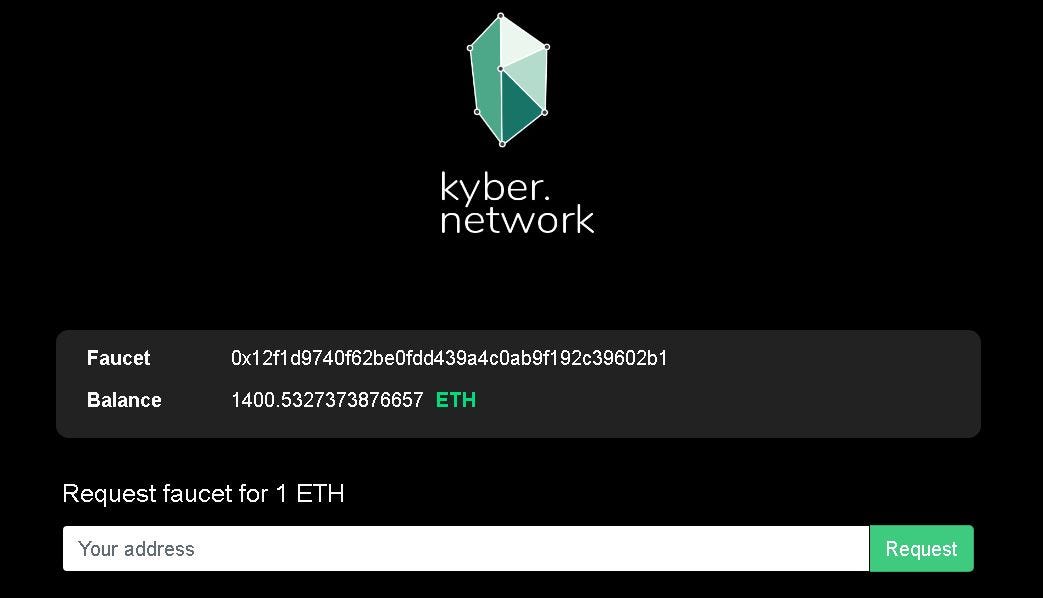 Thoughts on Kyber Network and trying out the Testnet release on Ropsten |  by Siddharth Jain | Medium