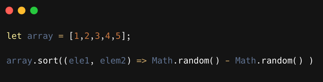 Playing with array in javascript using Math.random()