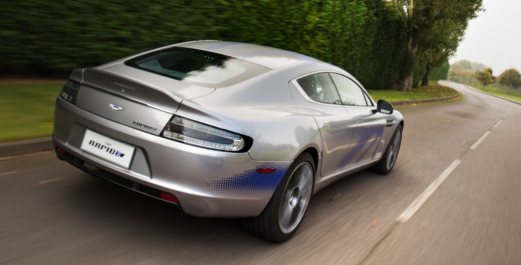 2019 Aston Martin Rapide The First True Luxury Electric Sedan