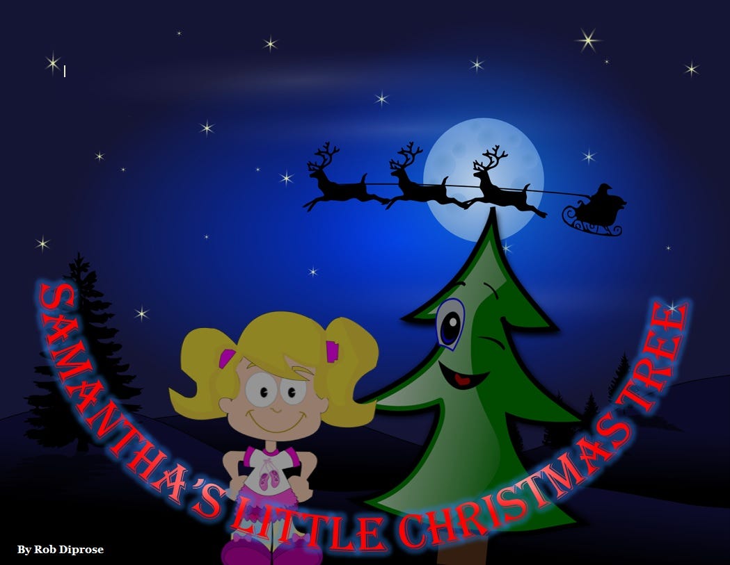 Samantha’s Little Christmas Tree. Once there was a very small Christmas