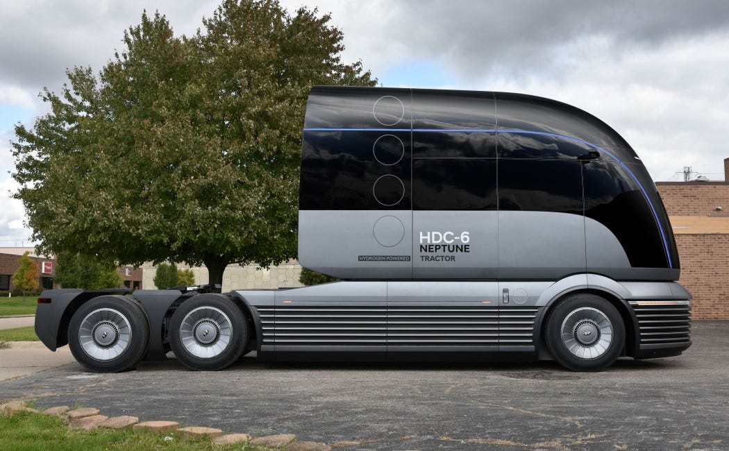 Tesla Semi Vs Hyundai Neptune The Hydrogen Powered Truck