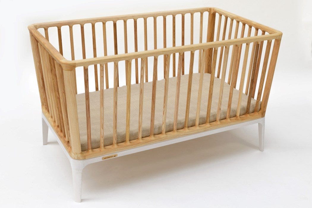 Sustainable Crib That Is Non Toxic Made Without Using Fossil Fiel