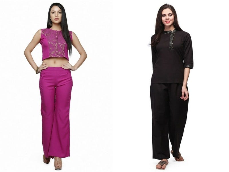 Palazzo Pants Designs Online Buy Palazzos At Best Prices
