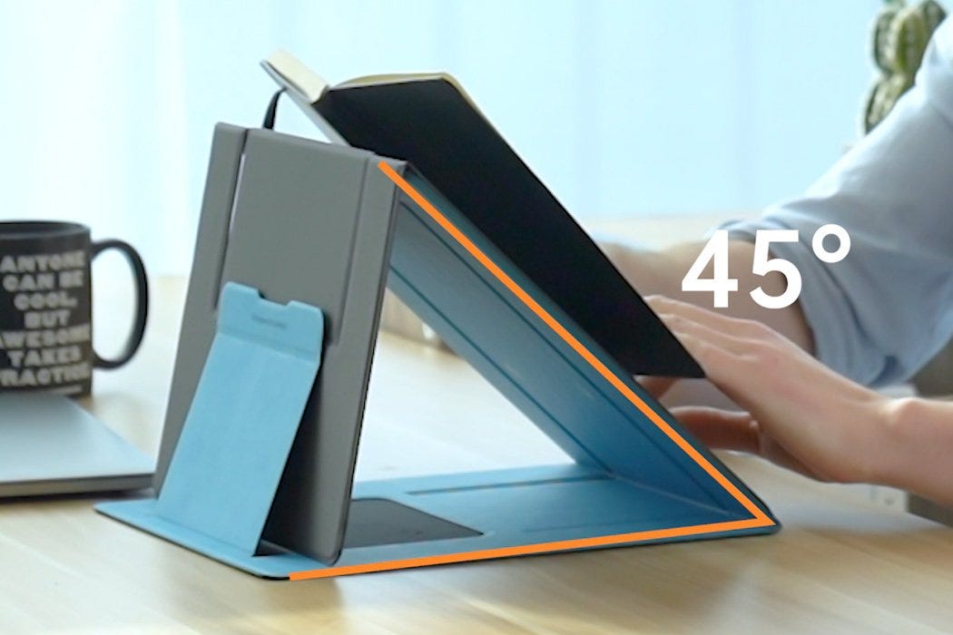 Laptop Stand Turns Your Desktop Into An Ergonomic Fixture