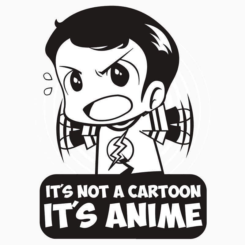 Image result for anime is not a cartoon