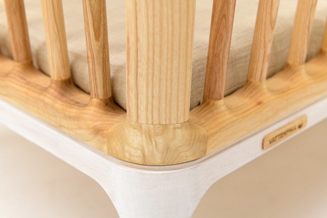 Sustainable Crib That Is Non Toxic Made Without Using Fossil Fiel