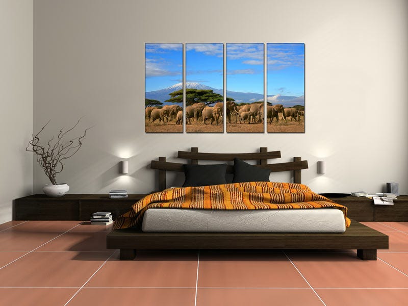 Split Canvas Prints Can Add Charm To Your House Interior