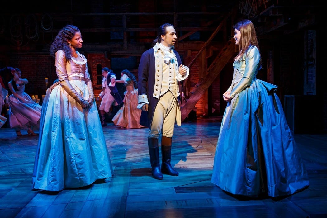 cliff notes hamilton musical