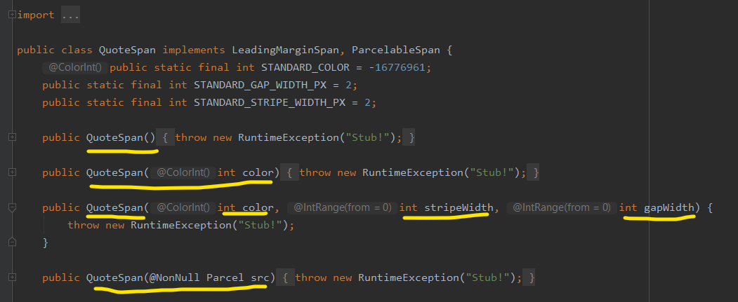 Android Quote Span With AppCompat Support Using Both Java and Kotlin ...