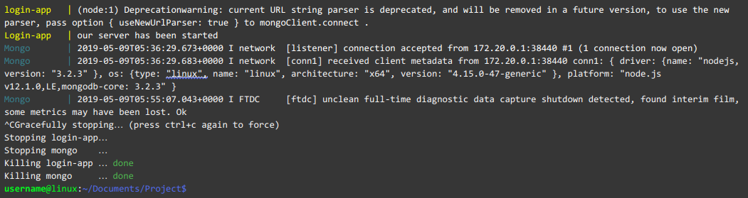 How to build a Node.js and MongoDB Application with Docker Containers ...