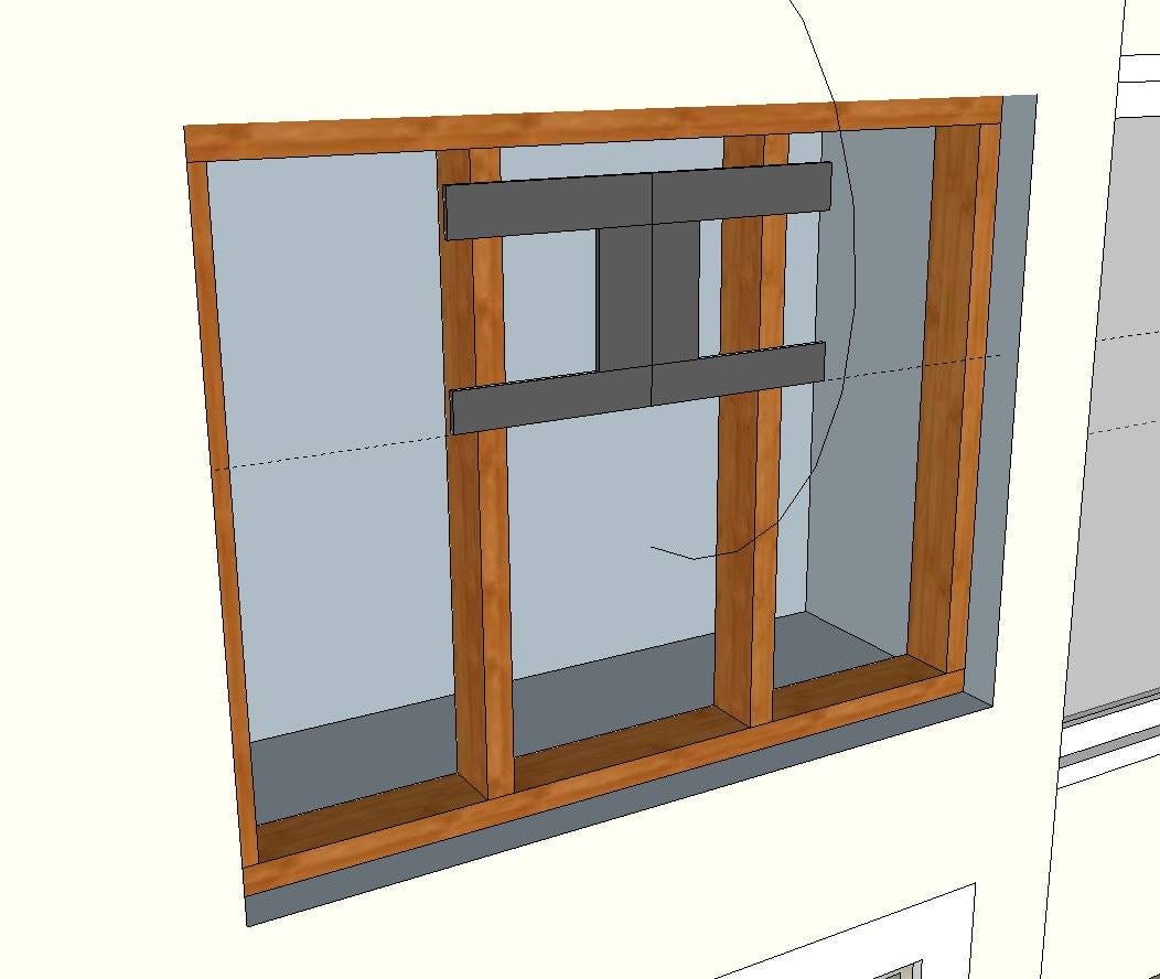 Big Tv In An Over Fireplace Nook Alex Schokking Medium