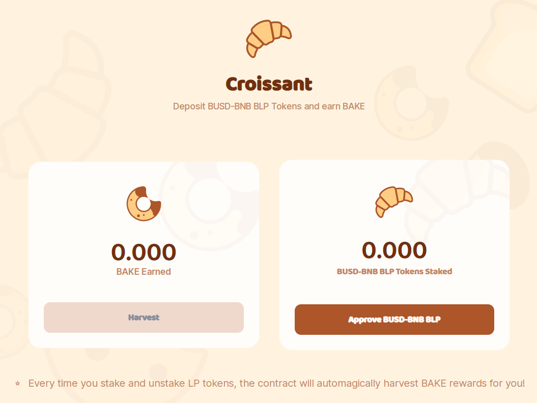 BAKE Farming Tutorial. 1. Connect to the Binance Smart ...