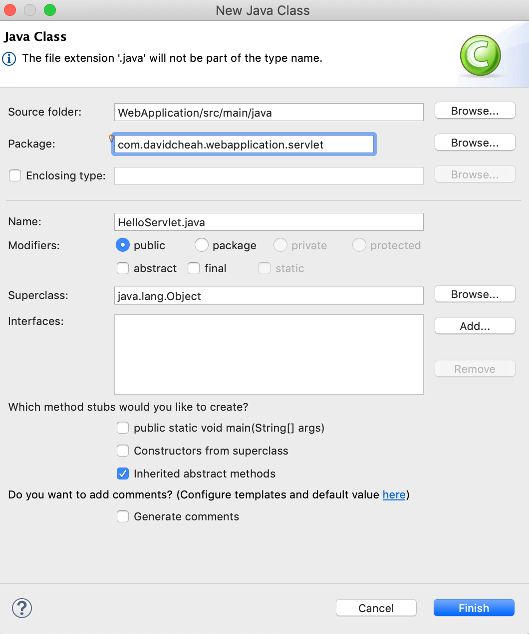 J2ee Running Your First Servlet Application By David Cheah Medium J2ee Running Your First Servlet Application By David Cheah Medium