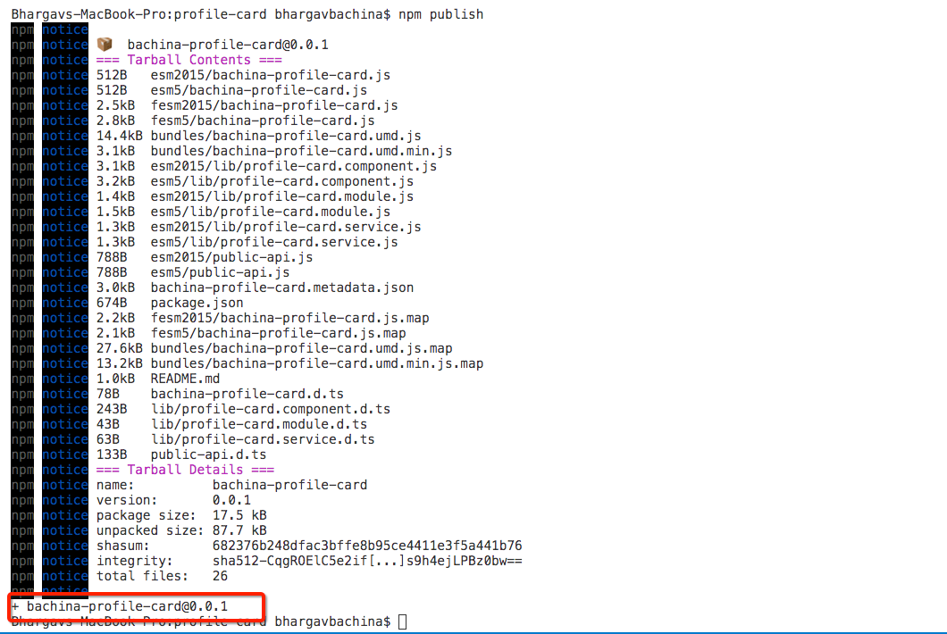 How To Build and Publish an Angular Component Library by Bhargav
