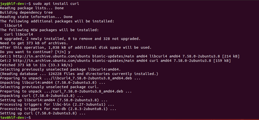 Install