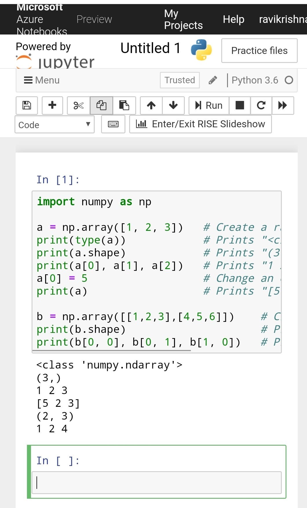 Numpy Docs