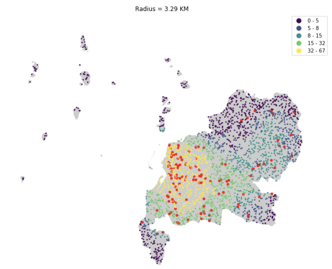 Voronoi Method Zoning School System Proposal By Alamsyah Hanza Towards Data Science