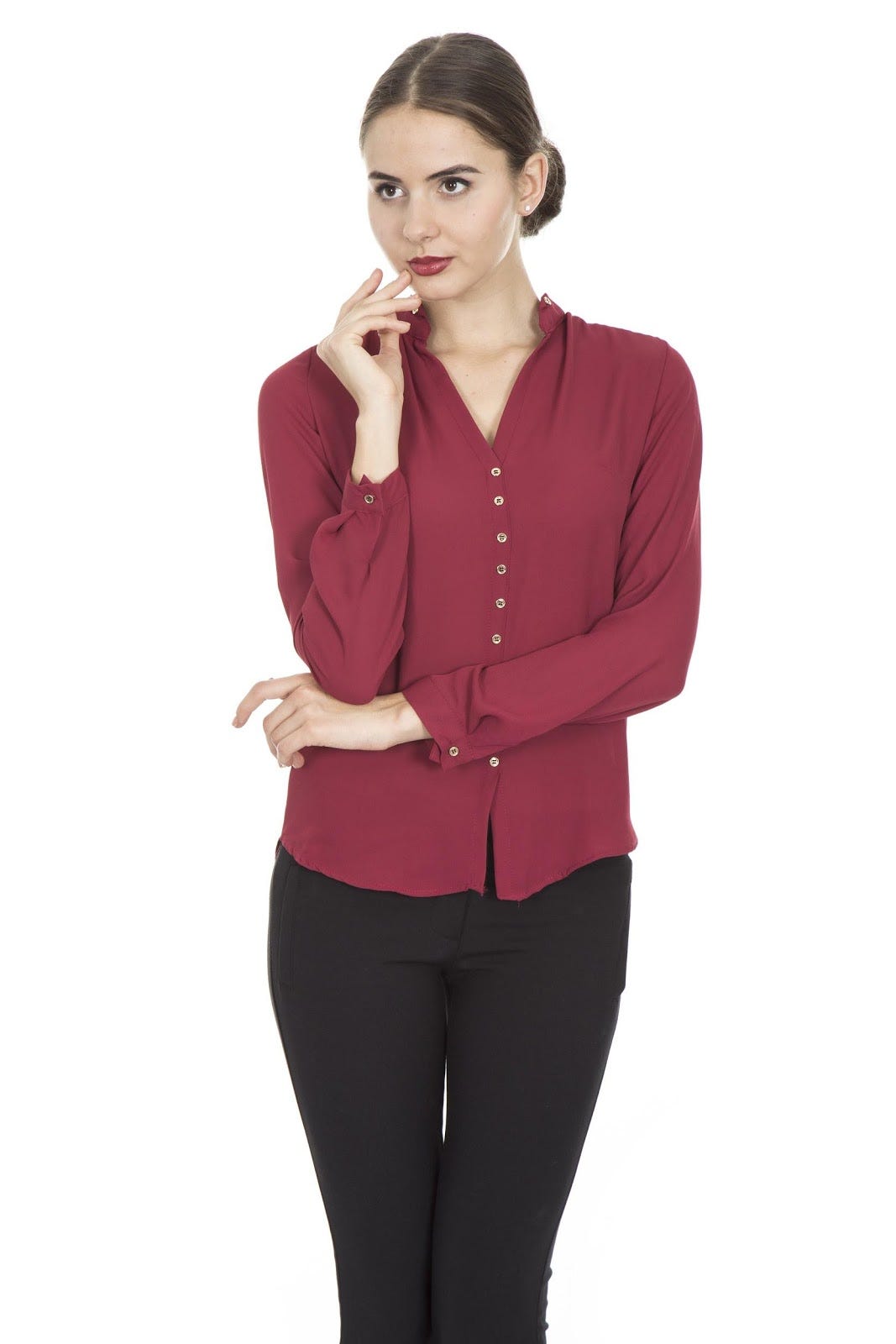 business casual for pear shaped