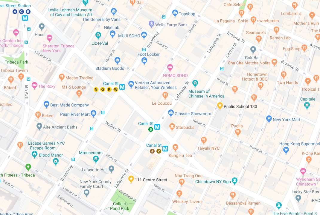 Complete List of NYU Area Polling Locations NYU Local
