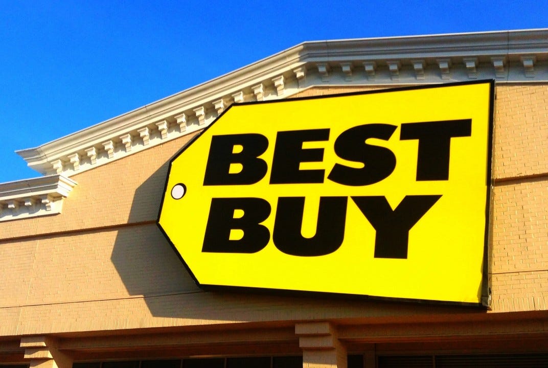 Best Buy sign