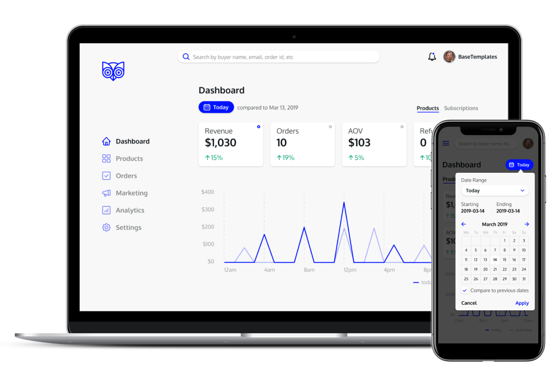 Dashboard case study image