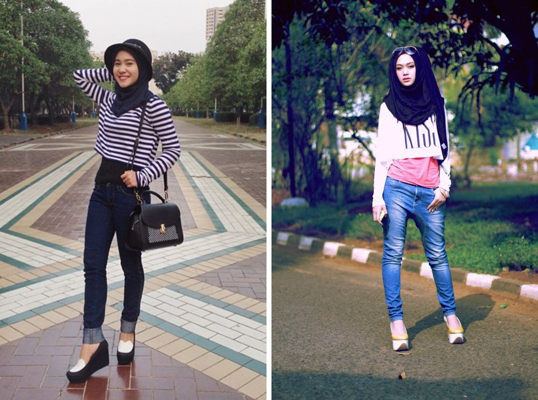 Inspirasi Padu-padan Crop Top untuk Para Hijabers | by Gogirl! | THREAD