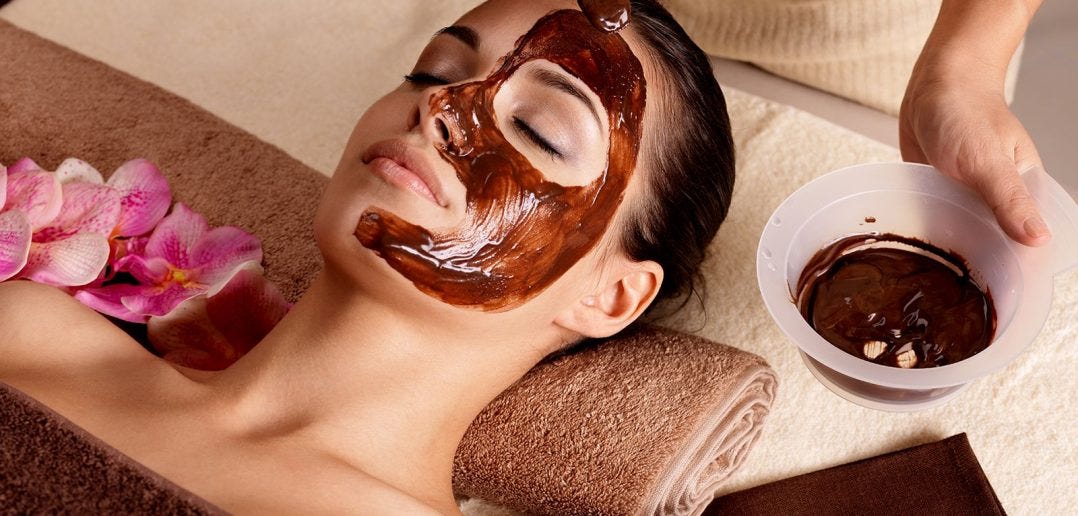 benefits of chocolate face pack