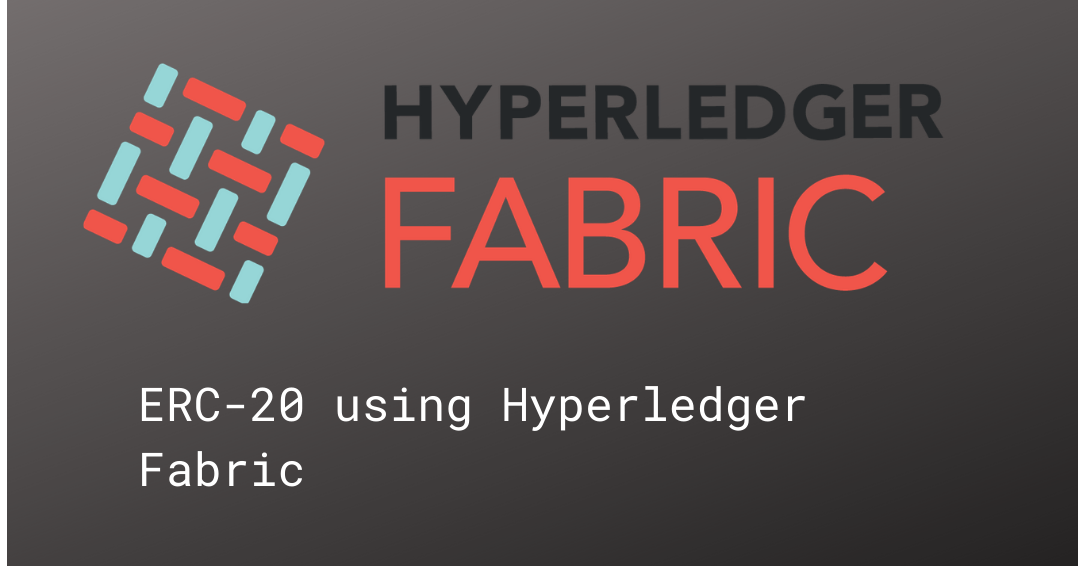 ERC20 Token in Hyperledger Fabric!! by Viraz Malhotra Zubi.io Medium