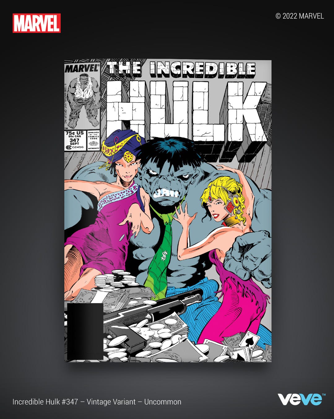 Marvel Digital Comics Incredible Hulk 347 By Veve Digital
