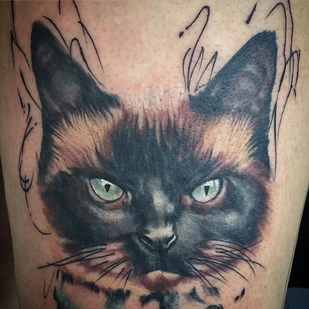 44 Magnifiques Tatouages De Chats Pour Elle Et Lui 17 By My Tatouage Medium