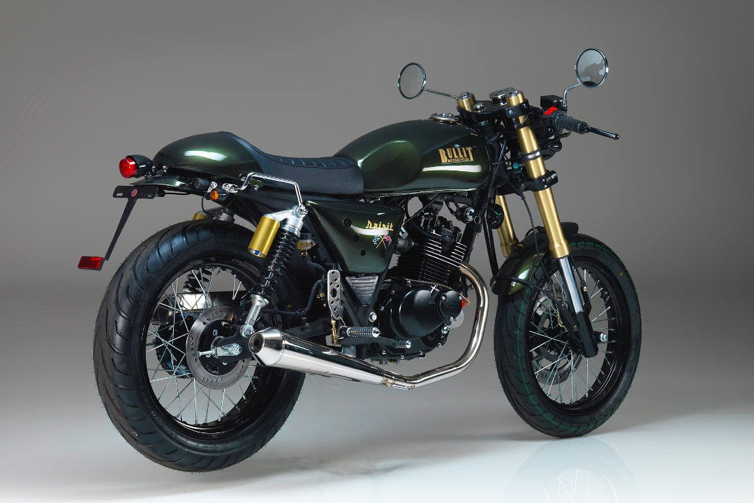 scrambler motorbike 125cc