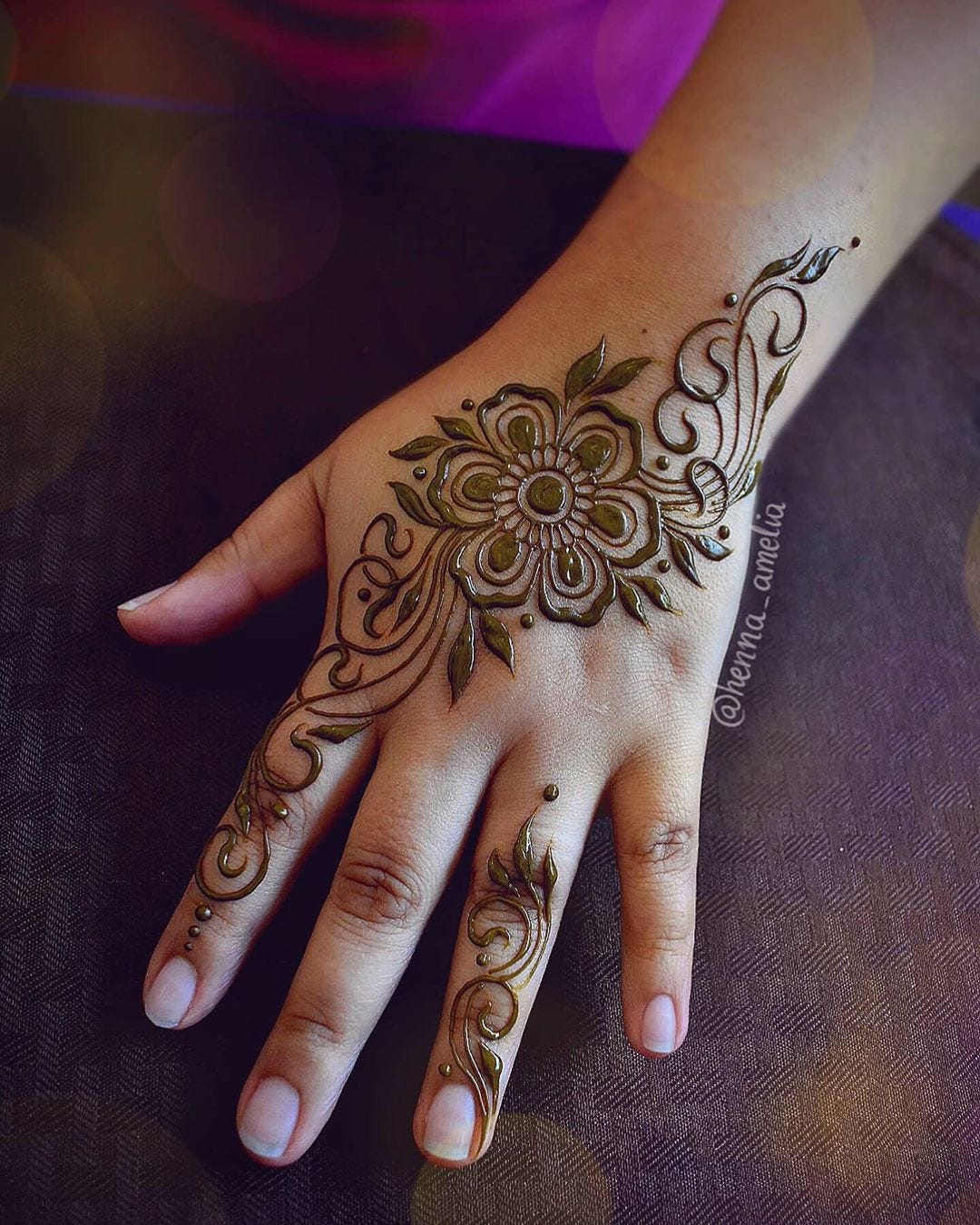 Latest Flower Mehndi  or Henna  Designs  Mehndi  Creation 