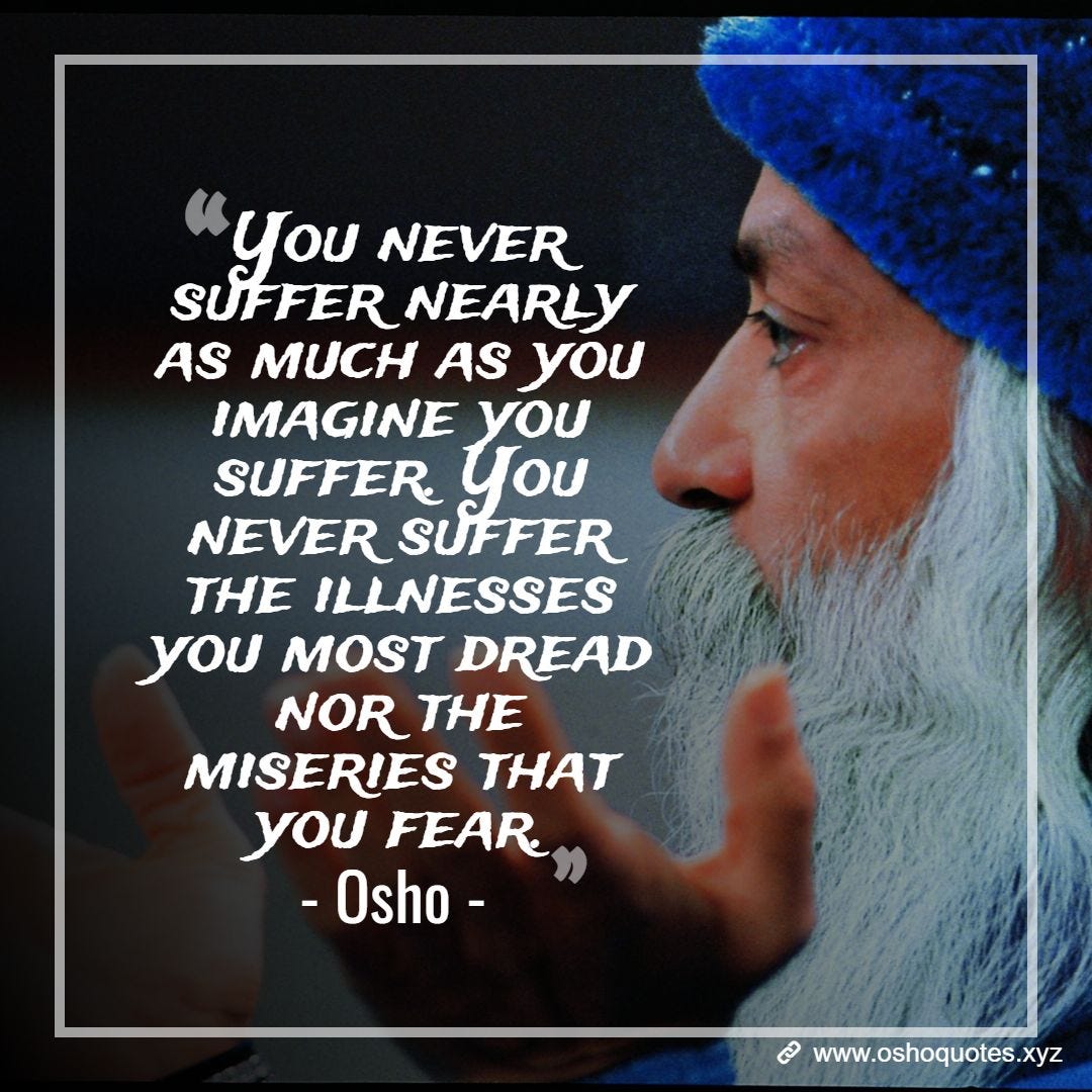 osho on fear