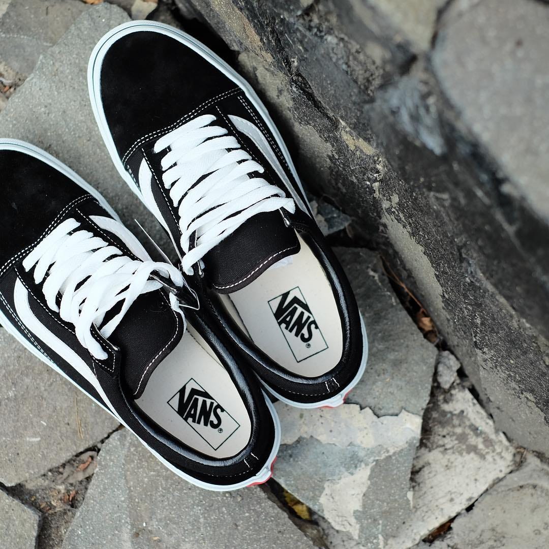 vans old skool black white japan market