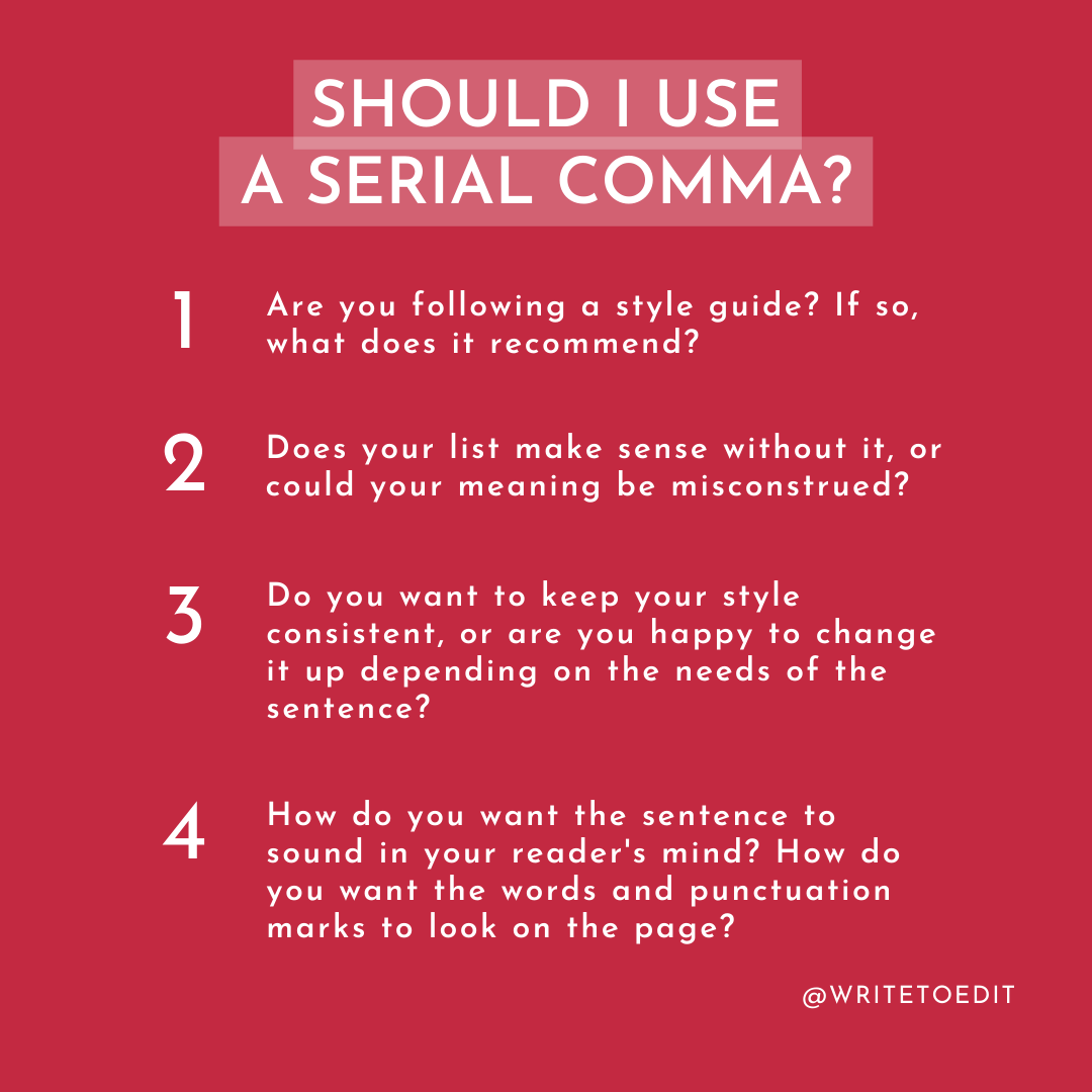 Settling the Oxford Comma Debate, Once and For All… | by Amelia ...