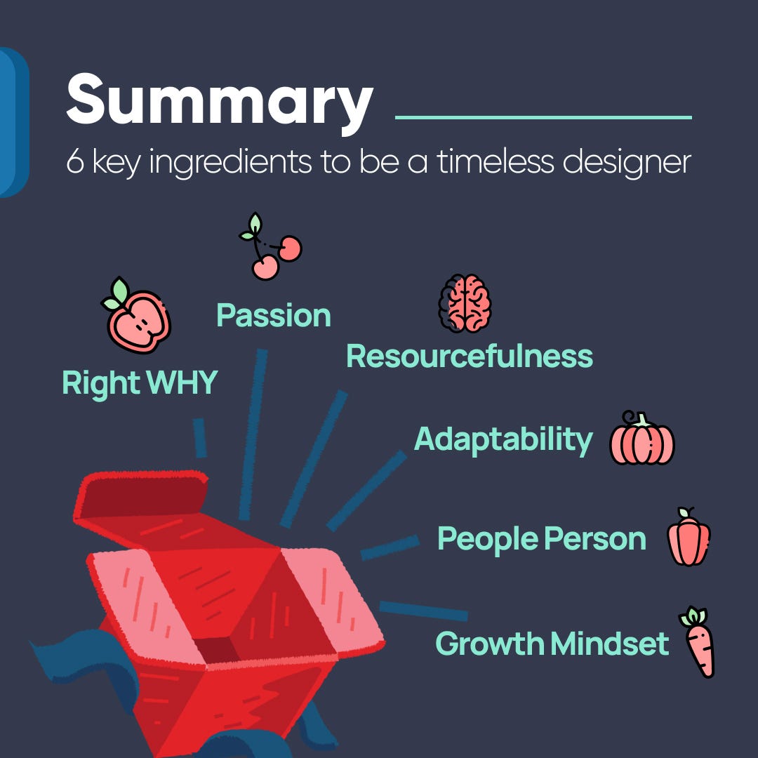 6 Key ingredients to become a Timeless Designer | by Ravi Surana ...
