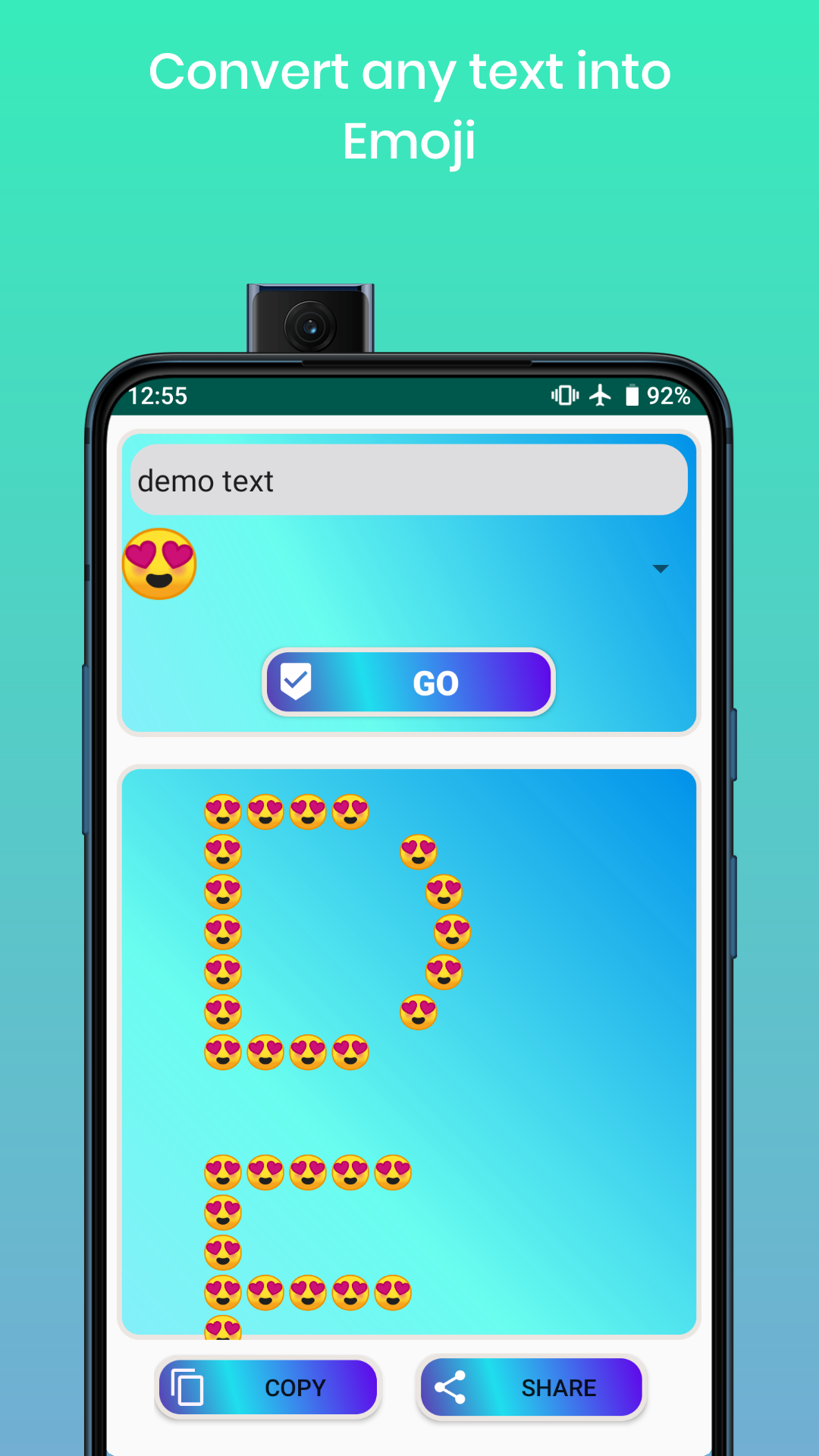 Text to emoji letter maker & converter | by Android application AHH ...