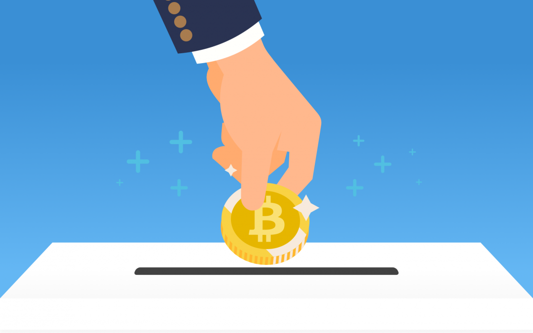 accept bitcoins for donations