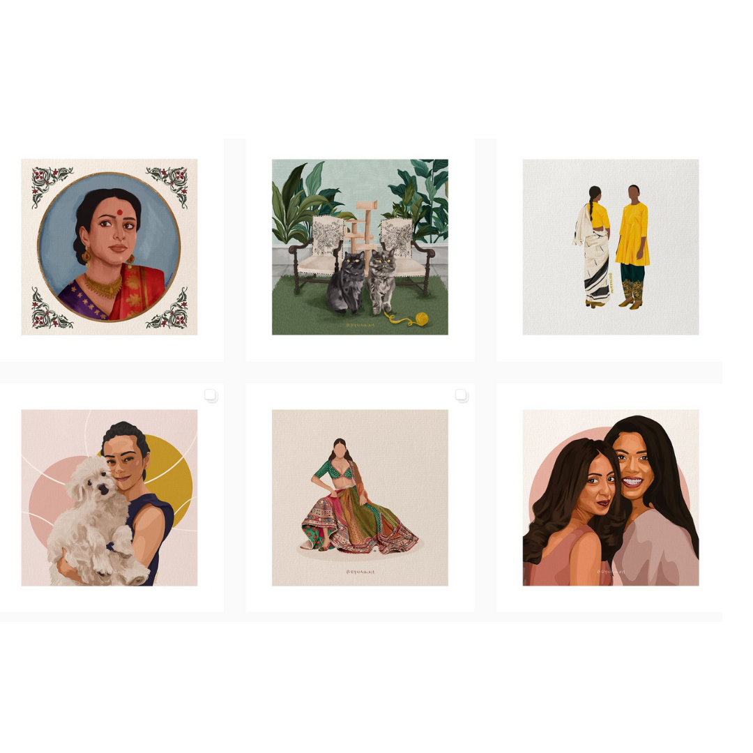 I urge everyone to maximize on leveraging social media because in this day and age, I don't think there is anything more powerful than that” — Naina Hussain, Illustrator and Co-Founder at