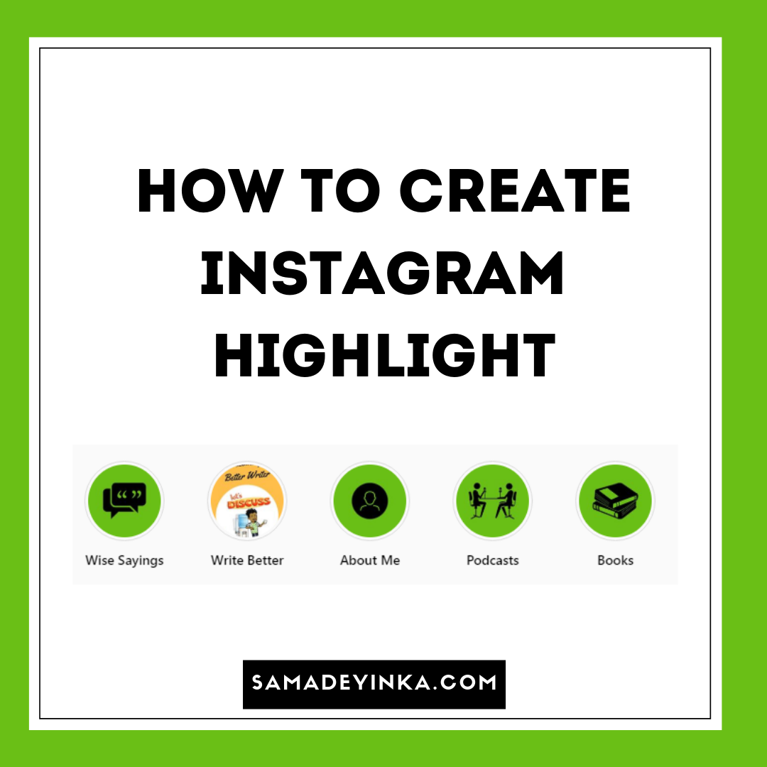 Create Beautiful Instagram Story Highlight Icons By Nadaalmalki