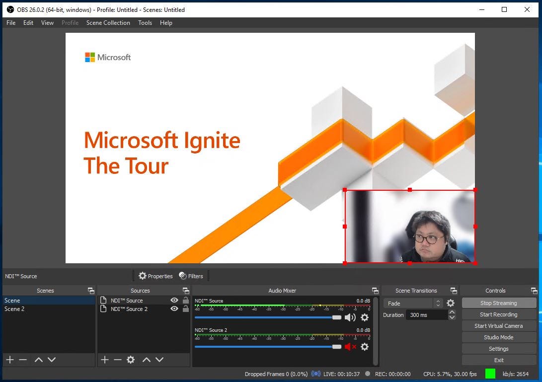 How To Live Stream An Event From The Cloud Using Microsoft Teams Ndi And Obs By Jun Kudo Medium How To Live Stream An Event From The Cloud Using Microsoft Teams Ndi And Obs By Jun Kudo Medium